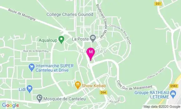 Localisation Dr Céline Doguet