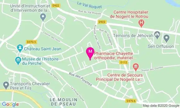 Localisation Dr Philippe Le Cam