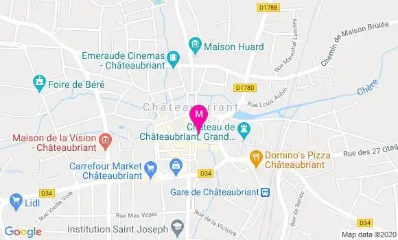 Localisation Dr Michel Moron