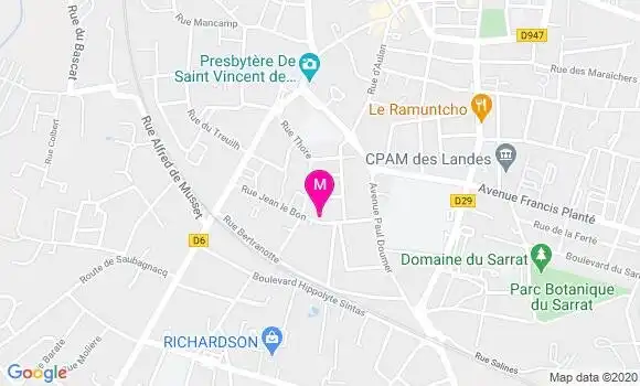 Localisation Dr Philippe Bosch