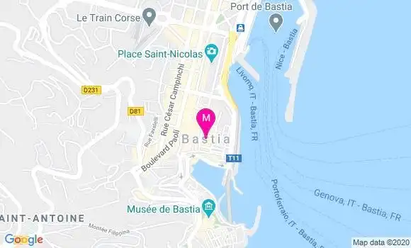 Localisation Dr Stéphanie Combi