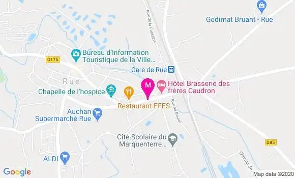 Localisation Dr Claudie Féron