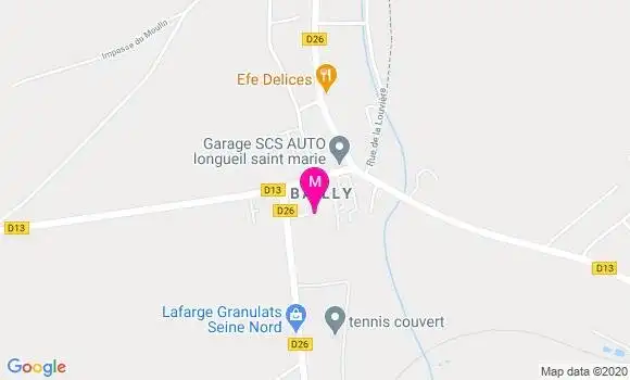 Localisation Dr Karinne Judam