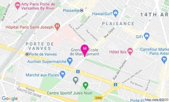 Localisation Dr Alain Paupert