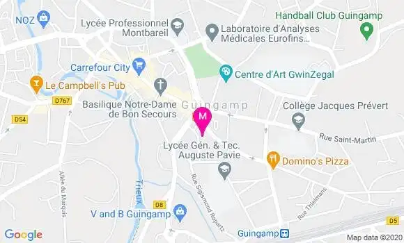 Localisation Dr Claire Leppert