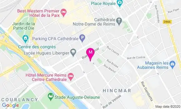 Localisation Dr Emmanuelle Bender
