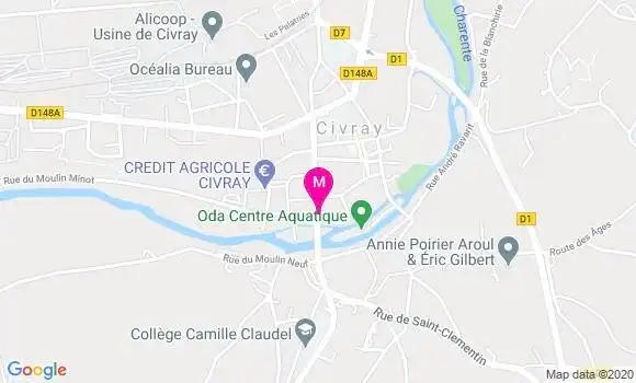 Localisation Dr Muriel Cugny