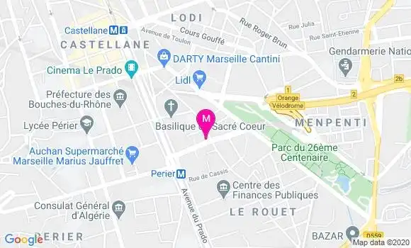 Localisation Dr Didier Grau