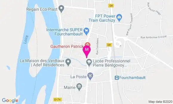 Localisation Dr Patrick Gautheron