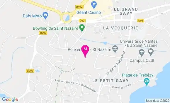 Localisation Dr Philippe Delfaut