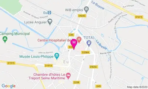 Localisation Dr Lionel Berquin