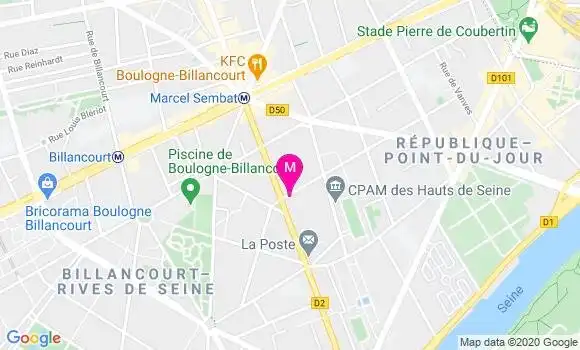 Localisation Dr Jacqueline Hamisultane