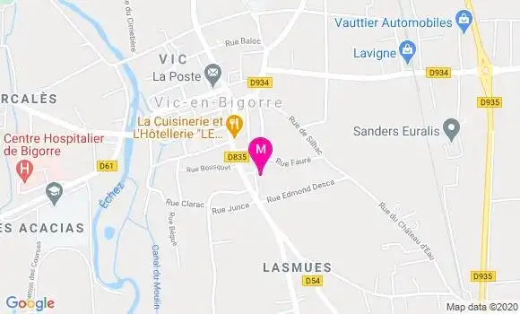 Localisation Dr Yvan Volff