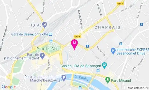 Localisation Dr Sylvain Harbon