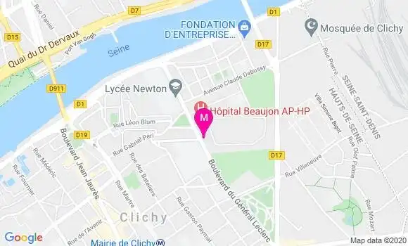 Localisation Dr Olivier Drain