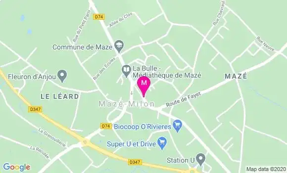 Localisation Dr Franck Chenon