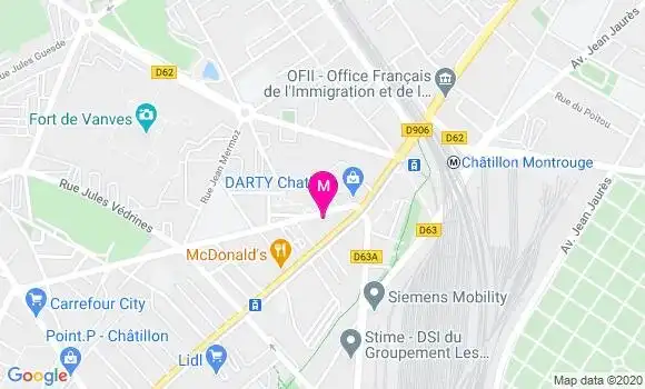 Localisation Dr Thierry Rousselet