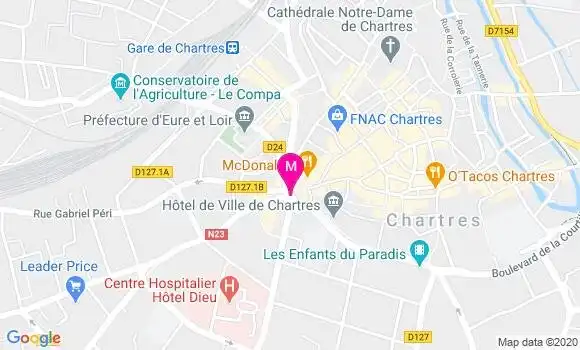 Localisation Dr Denis Nicolas