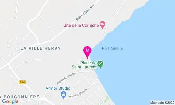 Localisation Dr Isabelle Dommesent