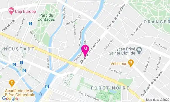 Localisation Dr Alain Heitz