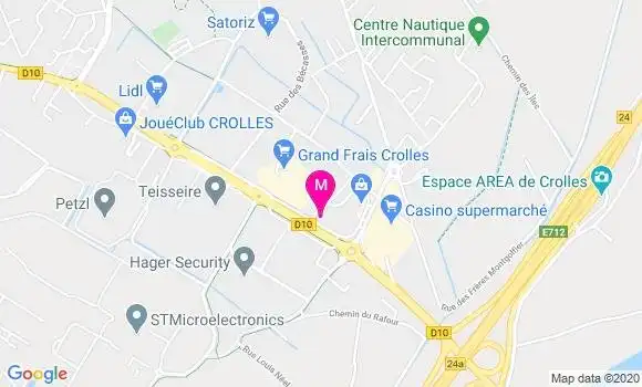 Localisation Dr Corinne Amouroux Richalet