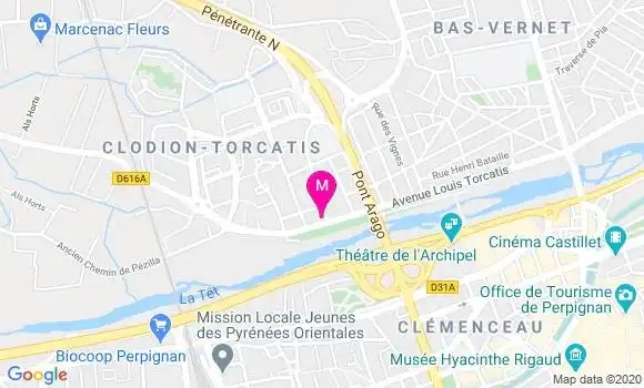 Localisation Dr Sylvie Bonefons Albert