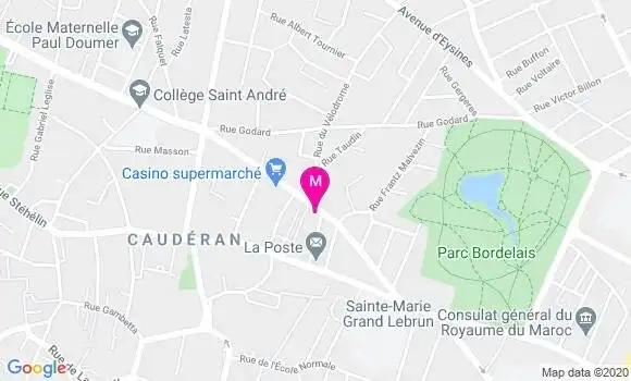 Localisation Dr Bertrand Leblanc