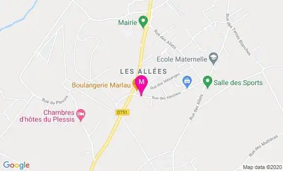 Localisation Dr Catherine Lecourt