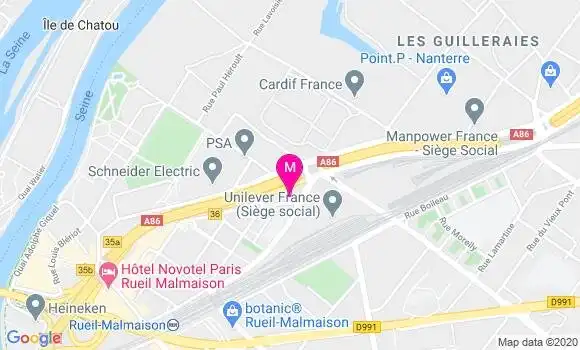 Localisation Dr David Lindrec