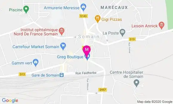 Localisation Dr Jean Paul Cayet