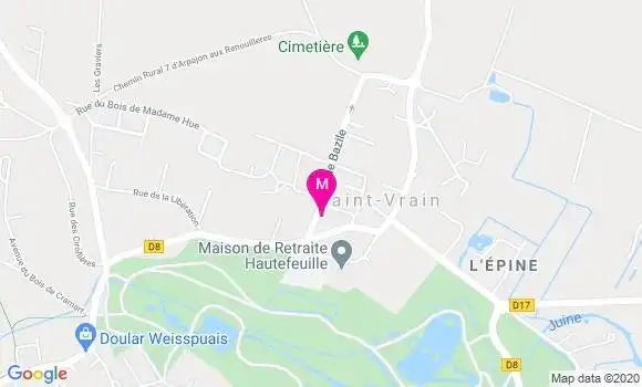 Localisation Dr Sylvie Cathelin
