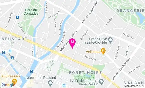 Localisation Dr Bernard Wiest