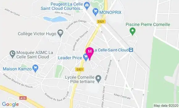 Localisation Dr Philippe Geisert