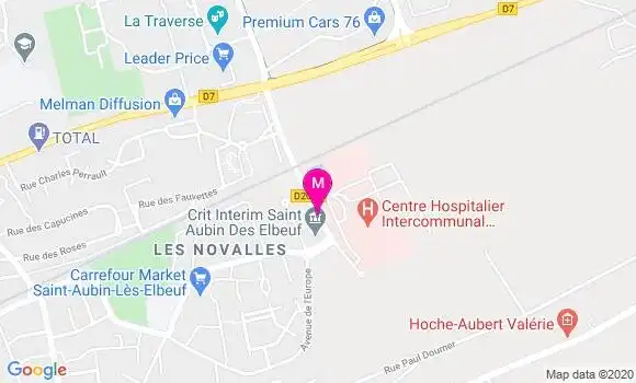Localisation Dr Hubert Bugel