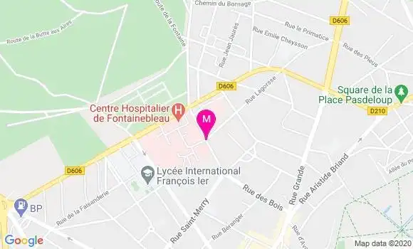 Localisation Dr Pascal Foeillet