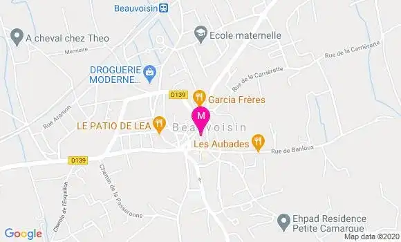 Localisation Dr Georges Pinhede