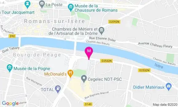 Localisation Dr Bertrand Seutin