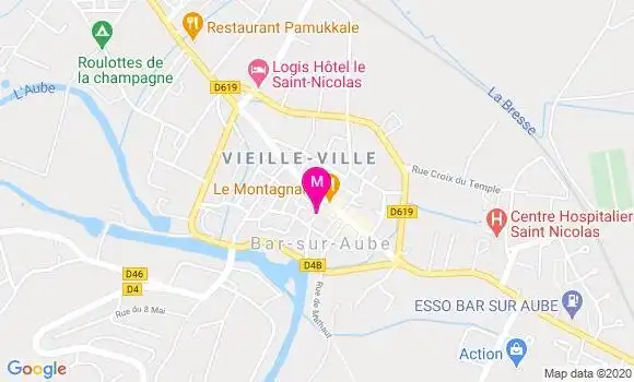 Localisation Dr Christophe Jourdan