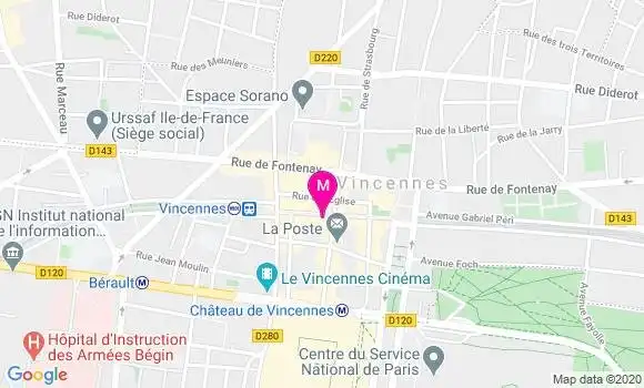 Localisation Dr David Djen