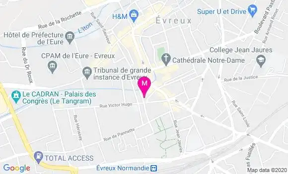 Localisation Dr Xavier Gruyer