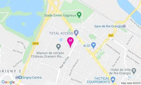 Localisation Dr André Boulet
