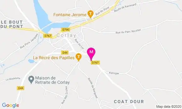 Localisation Dr Cécile Riou