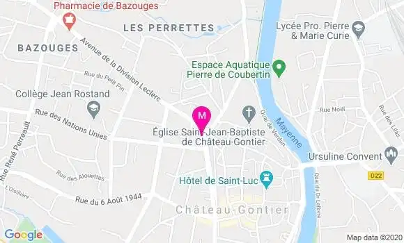 Localisation Dr Eric Grandjean