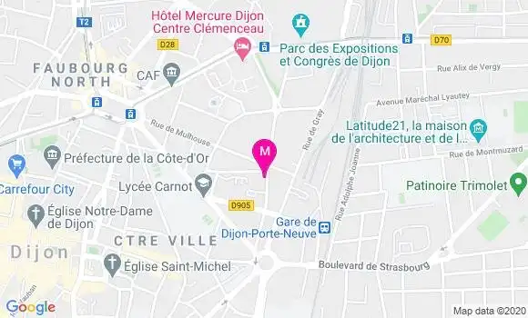Localisation Dr Odile Humbert