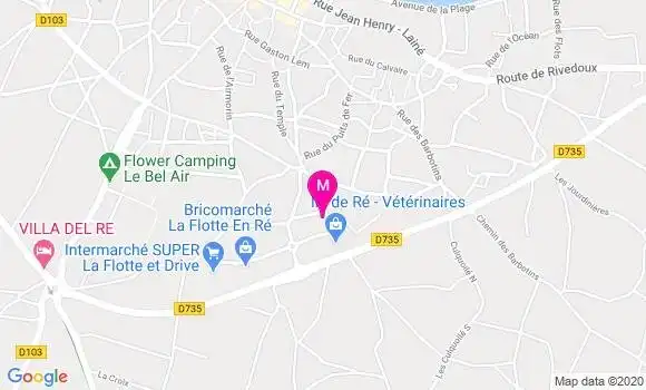 Localisation Dr Alain Dauthy