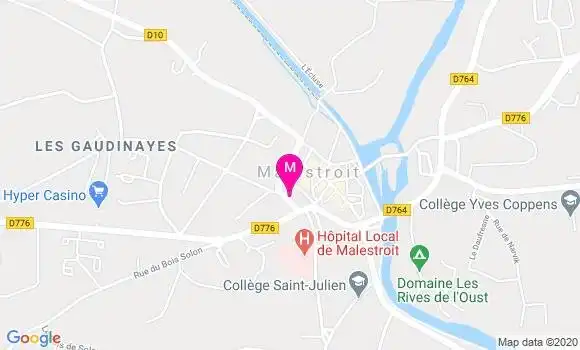 Localisation Dr Gérard Castillon