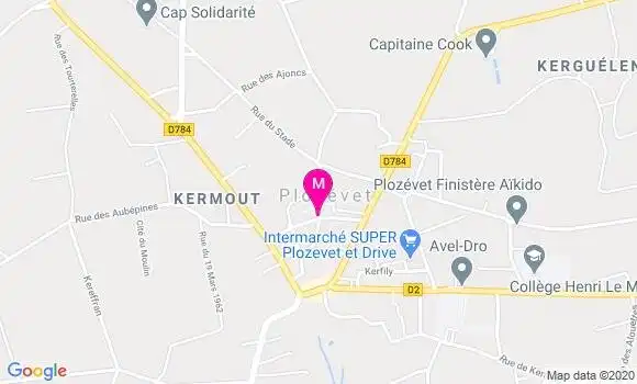 Localisation Dr Gilles Kérézéon