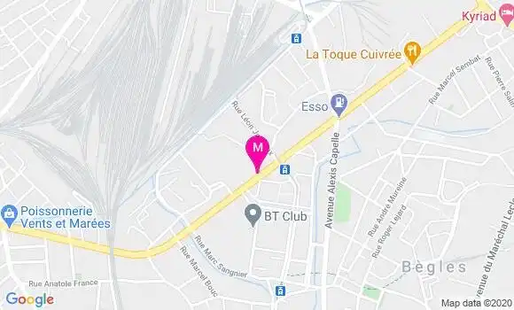 Localisation Dr Pierre Michel Fabre