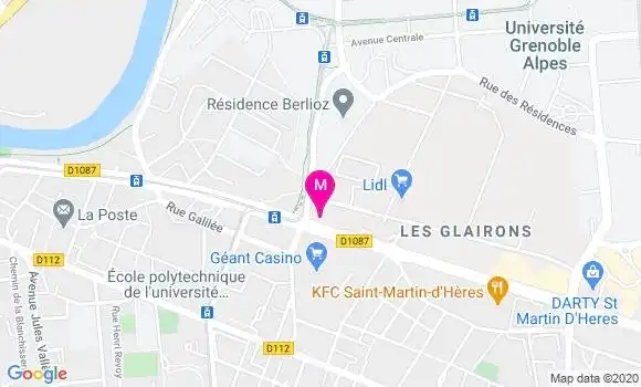 Localisation Dr Christophe Chaussard