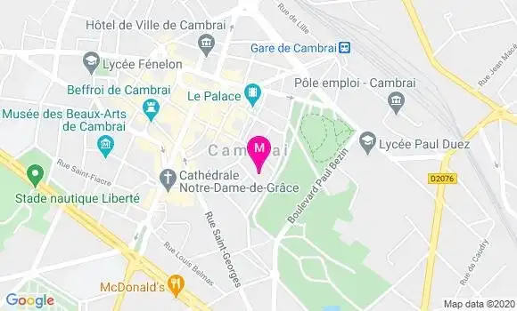Localisation Dr Vincent Lansiaux